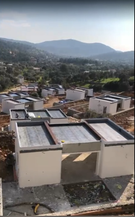 Çatı çift kat membran uygulamamız.